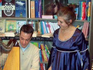 Musica d'arpa in libreria