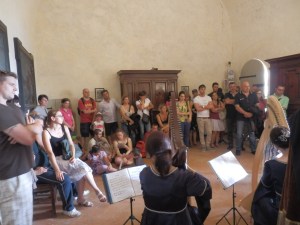 ... le visite animate al castello di Rossena