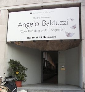 l'ingresso al centro culturale San Bartolomeo, Bergamo
