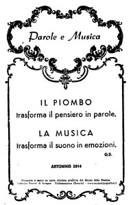 Parole e musica