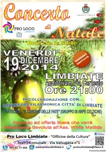 Volantino concerto di Natale 2014