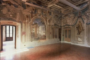 Villa Baldironi Reati, Lissone (MB) Edificio del XV secolo; grandi affreschi databili fra la fine del XVII e gli inizi del XVIII secolo