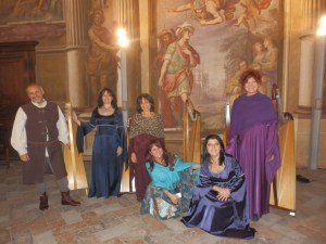 Ensemble di arpe celtiche a Palazzo Borromeo