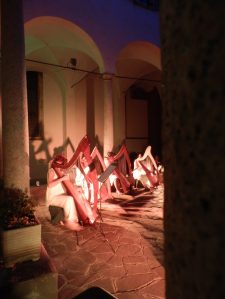 Patrizia Borromeo e Il Cerchio delle Fate Ensemble di arpe celtiche a Milano - 6 luglio 2016