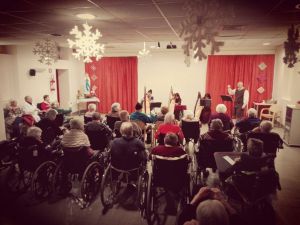 Il Cerchio delle Fate - Ensemble di arpe celtiche in RSA Cambiaghi - Monza