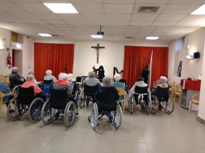 Patrizia Borromeo e Il Cerchio delle Fate presso la RSA Cambiaghi di Monza -